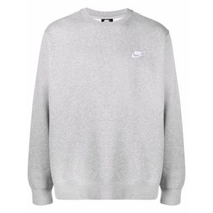 나이키 NSW 클럽 플리스 크루 "그레이" 탑, 그레이계열, Standard L(KR 105)