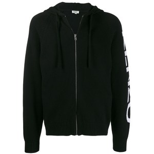 겐조 인타르시아 니트 로고 후디