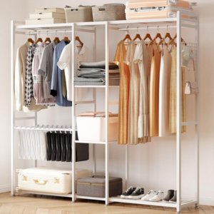 투에스리빙 철제 스탠드 시스템 드레스룸 행거 선반 행거 옷장 행거