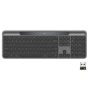 로지텍 시그니처 슬림 솔라 플러스 K980 포 비즈니스 무선 키보드