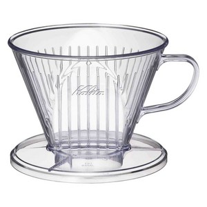 칼리타 플라스틱제 커피 핸드 드리퍼 4-7인용 103FT, 0ml, 1개