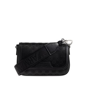 엠포리오아르마니 로고 패턴 탈부착식 스트랩 크로스 백