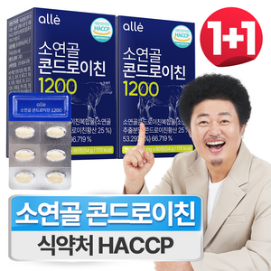 알레 소연골 콘드로이친 1200 식약처 인증 HACCP, 2박스, 60정