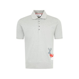 톰 브라운 사슴 디테일 폴로 셔츠