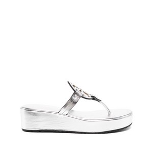 토리 버치 밀러 샌들, US 9.5(KR 265), 실버계열