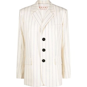 마르니 마르니 스트라이프 버진 울 블레이저, 베이지계열, Italy 38(KR 44-55)