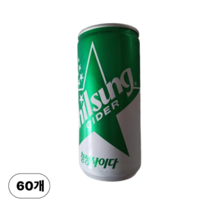 칠성사이다, 210ml, 60개