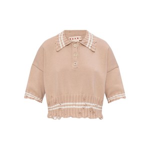 마르니 니트 폴로 탑, 핑크계열, Italy 40(KR 55)