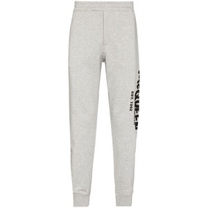 알렉산더맥퀸 알렉산더 맥퀸 그래피티 프린트 트랙팬츠, 그레이계열, Standard XL