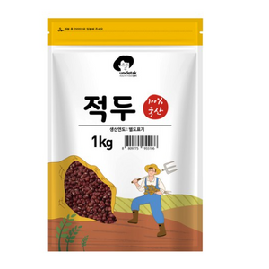 엉클탁 국산 적두 팥, 1kg, 1개