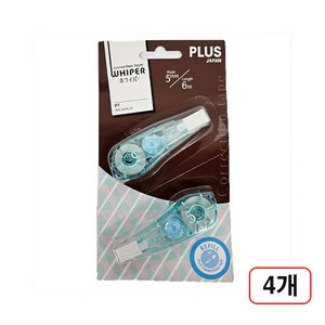 플러스 수정테이프 리필 2입 WH-645R-2P 4개입