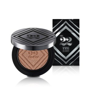 조성아22 씨앤티 시카 앰플 대왕쿠션 파운데이션 SPF50+ PA++++ 25g + 리필 25g, 2호 샌드베이지, 1개