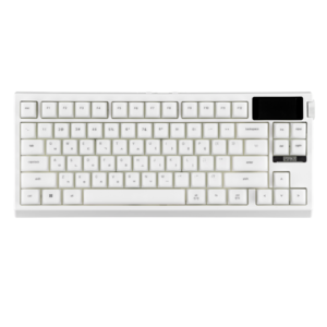 EPOMAKER G84 PRO 80배열 한글 LCD 노브 실리콘 키캡 유무선 기계식 키보드