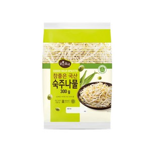 맑은물에 참좋은 국산 숙주나물 300g, 1개