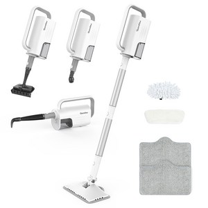 2025년형 Teendow 고온 스팀청소기 다용도 1300w 고압 스팀물걸레청소기+리필걸레세트+다양한 구성품