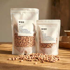 국내산 햇땅콩 생땅콩, 300g, 1개