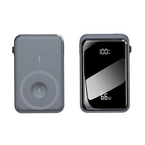 RYZO 66W 고속충전 20000mAh 대용량 보조배터리 자석 무선충전 항공기 반입 가능