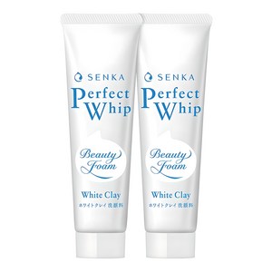 센카 퍼펙트 휩 화이트 클레이 클렌징폼, 50g, 2개