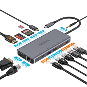 햅시 3세대 100W USB C타입 13in1 멀티허브 도킹스테이션