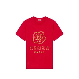 겐조 보크 플라워 프린트 티셔츠, 레드계열, Standard L(KR 105)