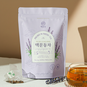 [골든티어워드 우승] 해솔당 국산 볶은 맥문동차 안전한 삼각필터