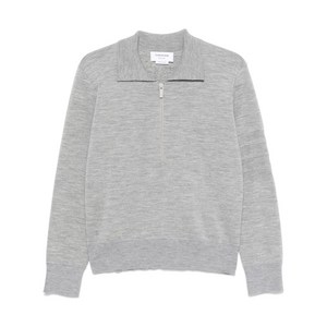 톰 브라운 4 바 스트라이프 지퍼 폴로 셔츠, 그레이계열, Numeric 2(KR 100)