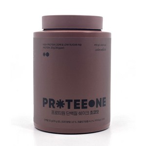 프로티원 단백질 쉐이크 초코맛, 490g, 1개