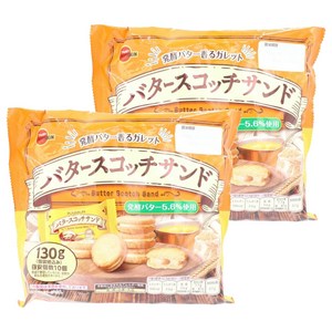 부르본 버터스코치 샌드, 130g, 2개