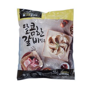 한만두 갈비만두, 1kg, 2개