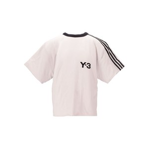 아디다스 Y-3 패딩 스트라이프 티셔츠, 화이트계열, Standard S(KR 55)