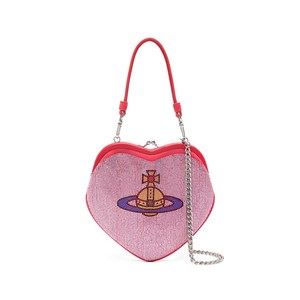 비비안웨스트우드 벨 하트 프레임 토트 백
