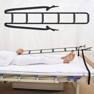 [노블비전] 침대 보조기 간병용품 기상 기립 보조벨트 간호, 블랙 6단, 1개