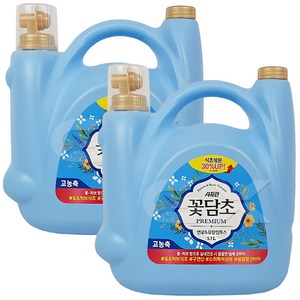 샤프란 꽃담초 연꽃향 5.7L 섬유유연제, 2개