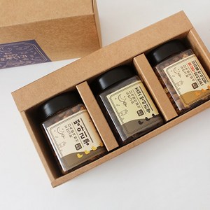 [풍심당] 두번 구운 바삭한 병아리콩 (120g) 부모님 사무실 간식, 3종 선물세트