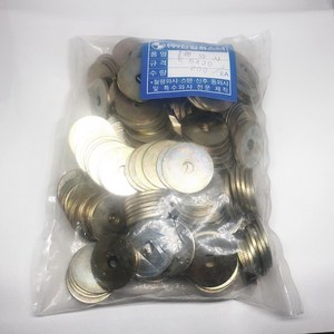 평와샤(대와샤) 일반 철 스텐 육각직결피스 전용 6X30mm 봉지판매, 일반 철(천연색), 평와샤(대와샤)6X30-200개, 1개