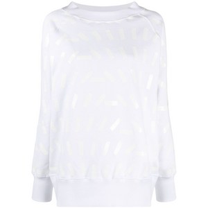 메종 마르지엘라 메종 마르지엘라 테이프 프린트 스웨트셔츠, 화이트계열, Standard XS(KR 55)