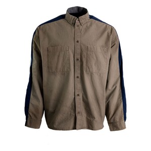 발렌시아가 패널 긴소매 셔츠