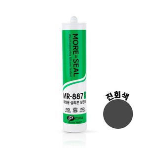 GS모아 MR-887 외장 실리콘 실란트 진회색, 1개