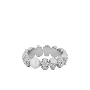 알렉산더맥퀸 스컬 펄 링, Italy 19(KR M), 실버계열