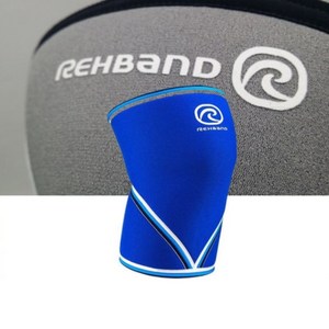 REHBAND/리밴드 무릎보호대 7051/남여공용/7mm, 블루, 1개