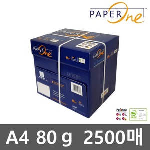 페이퍼원 올포포즈 프리미엄 복사용지 80g, A4용지, 2500매