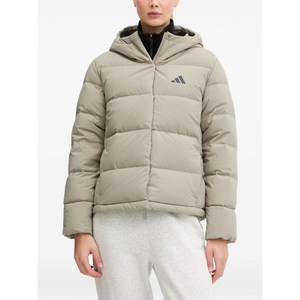 아디다스 로고 프린트 후드 재킷, 베이지계열, Standard M(KR 66)