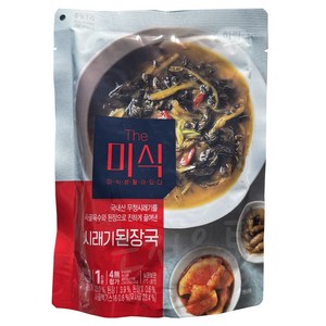 더미식 시래기 된장국, 350g, 5개