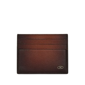 페라가모 간치니 그레인 카드홀더