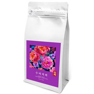 수미커피 에티오피아 아바야 게이샤 G1 내추럴 스페셜티 원두, 500g, 홀빈(분쇄안함), 1개