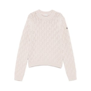 몽클레르 텍스처 울 스웨터, 베이지계열, Standard M(KR 66)