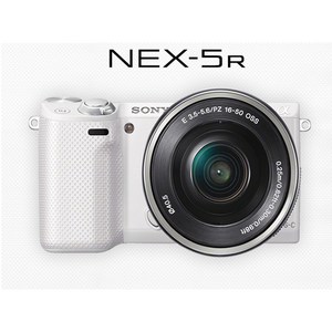 소니 알파NEX-5R + 16~50mm 렌즈포함 VINE, 화이트