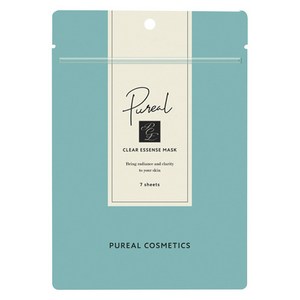 pureal cosmetics 클리어 에센스 마스크, 7개입, 1개