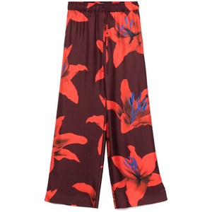 알렉산더맥퀸 플로럴 프린트 팬츠, 레드계열, Italy 40(KR 55)