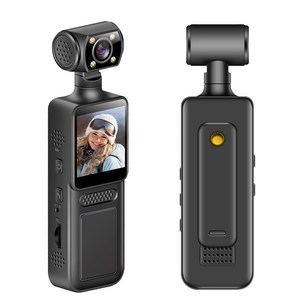 해브유 고화질 초소형 액션캠 180도 회전렌즈 브이로그카메라 바디캠 자전거 오토바이블랙박스